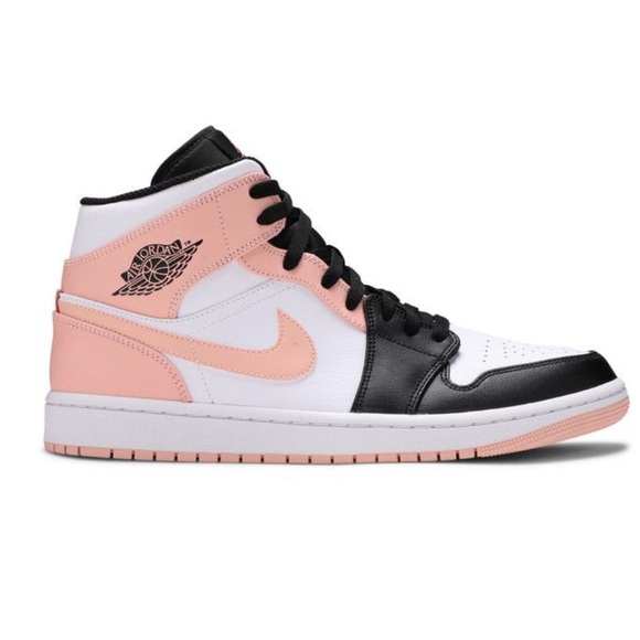 Air Jordan 1 mid crimson tint toe - Picture 6 of 8
